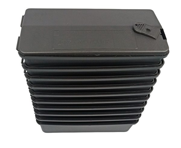 Caja Cebadera Ratas Raton Con Llave Para Bloques Y Pegamento - 6