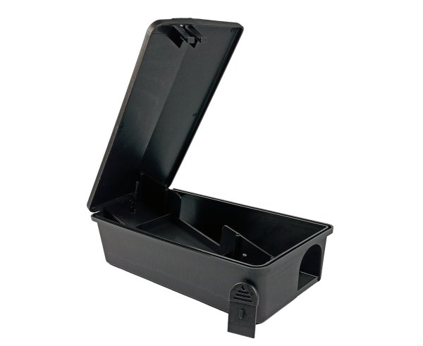 Caja Cebadera Ratas Raton Con Llave Para Bloques Y Pegamento - 8