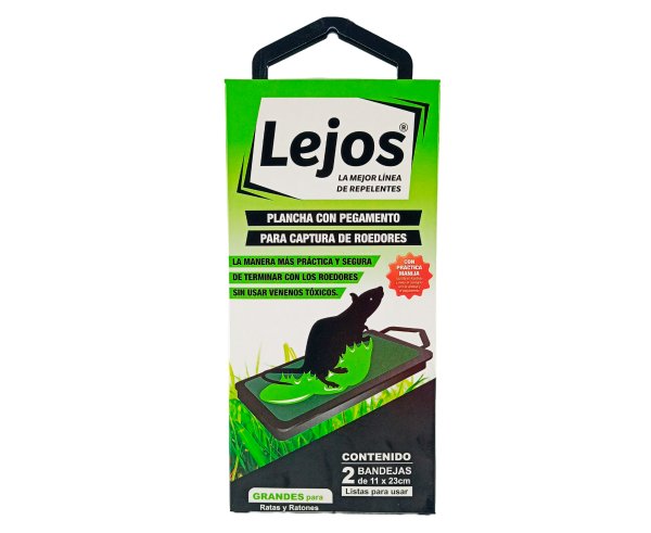 Plancha de pegamento lejos para roedores